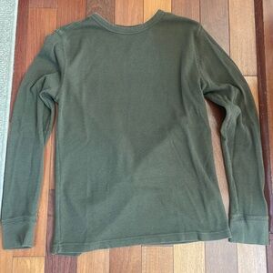 Mens Old Navy Hunter Green Thermal size Medium